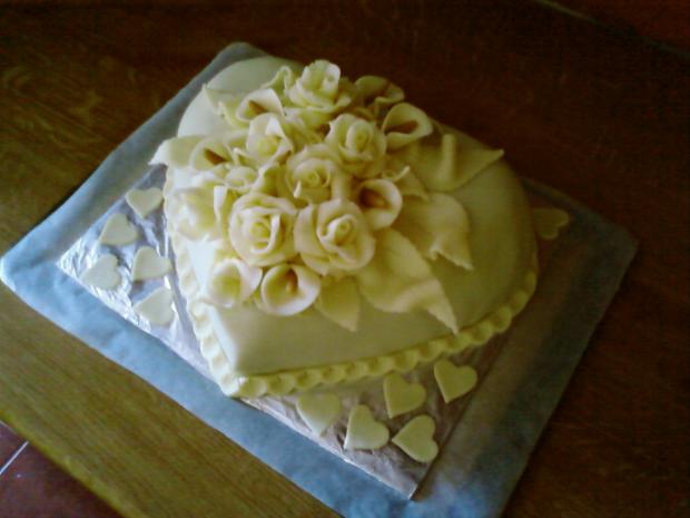 svadobné srdce, torta, Svadobné torty svadobné srdce, torta, Svadobné torty, ipinky, 1