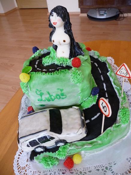 motorizované, torta, damaskovicova, 1