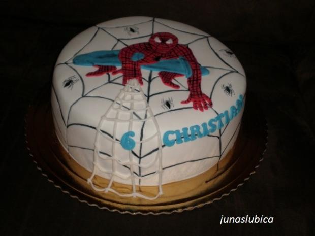 spiderman, torta, Rozprávkové torty, junaslubica, 1