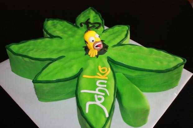 další HOMER...snehová,potiahnutá, torta, Netradičné torty, Grzka, 1