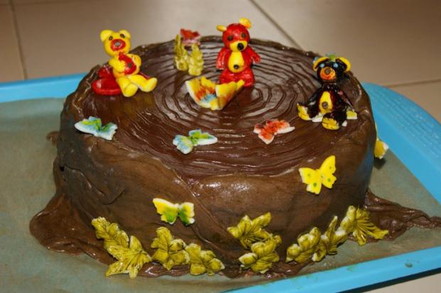 Narodeninový pník, torta, zomasi, 1