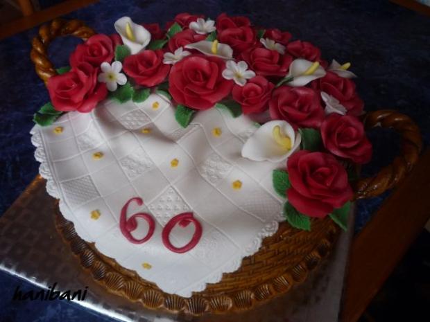 koš ruží, torta, Narodeninové torty koš ruží, torta, Narodeninové torty, hanibani, 1