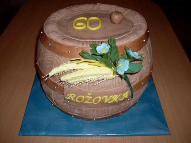 HALIČSKÁ ROŽOVKA, torta, Netradičné torty, Mária Vašová, 1
