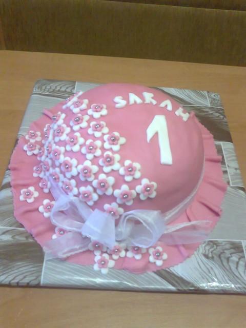 Klobúčik pre Sarah, torta, Torty pre dievčatá, Lucia Čmelová, 1