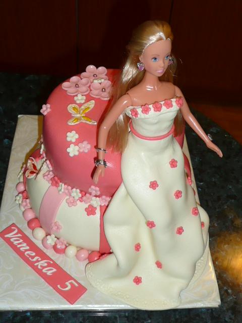 Barbie, torta, Torty pre dievčatá, m.vecernikova, 1