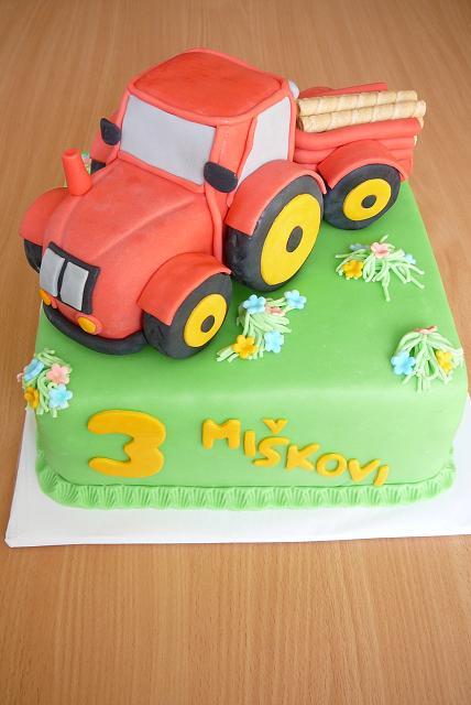 Traktor, torta, Ostané torty pre deti Traktor, torta, Ostané torty pre deti, Ada1, 1