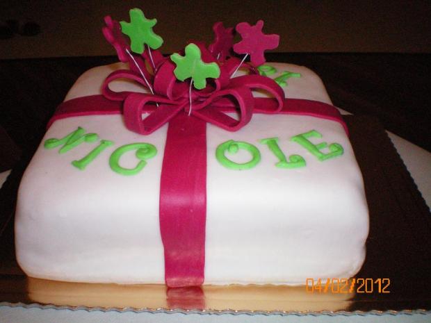 Pre Nicole k 18ke, torta, Narodeninové torty, Jana Nociarova, 1