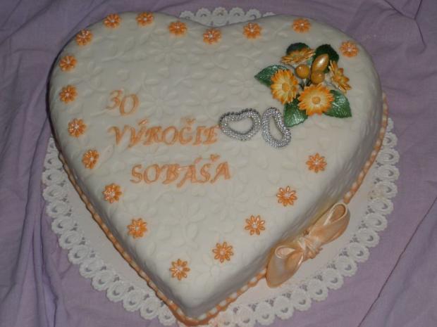 Výročie sobáša, torta, Svadobné torty Výročie sobáša, torta, Svadobné torty, Žanet, 1