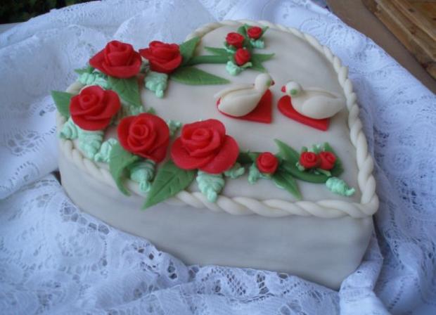 Srdce, torta, Svadobné torty, Carol, 1