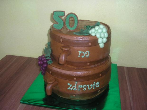 Sudy s vínom, torta, Narodeninové torty Sudy s vínom, torta, Narodeninové torty, Denideni, 1