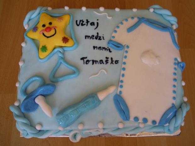 krst, torta, Torty na krstiny, mazda, 1