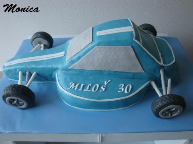 Autokrosová bugina, torta, Torty autíčka, vláčiky Autokrosová bugina, torta, Torty autíčka, vláčiky, Monica, 1