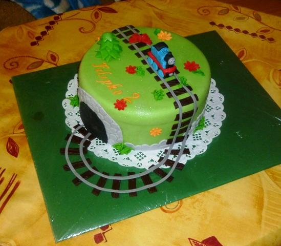vláčik Tomáš, torta, Torty autíčka, vláčiky vláčik Tomáš, torta, Torty autíčka, vláčiky, jarina27, 1