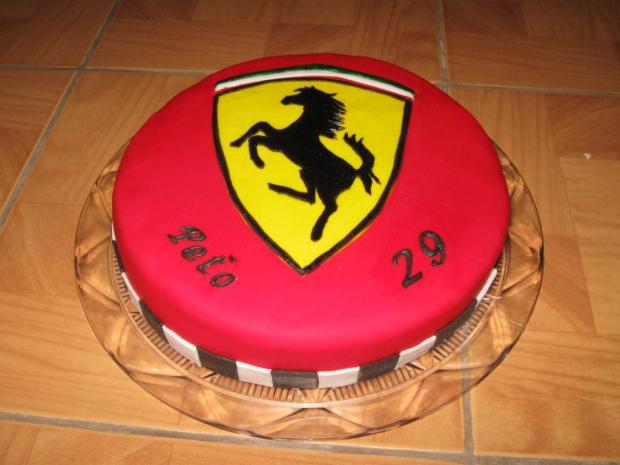 narodeninova ferrari, torta, Narodeninové torty, franchise, 1