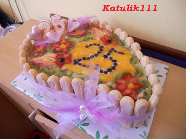 smotanová torta ovocná, torta, Netradičné torty, katulik111, 1
