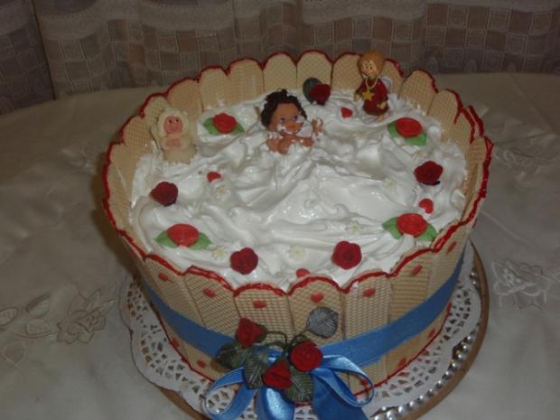 krst môjho vnúčaťa, torta, Torty na krstiny, hanina49, 1