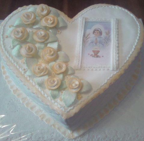 Prvé sväté prijímanie, torta, Torty na cirkevné sviatky Prvé sväté prijímanie, torta, Torty na cirkevné sviatky, Betusko, 1
