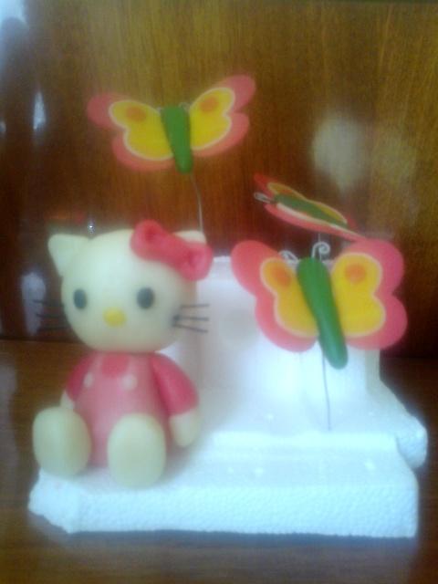Hello Kitty - detaily, torta, Rozprávkové torty, mulinkam, 1