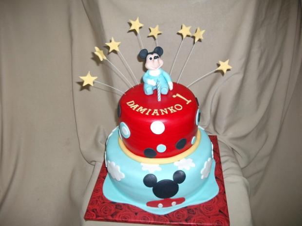 Mickey mouse..poschodova, torta, Rozprávkové torty Mickey mouse..poschodova, torta, Rozprávkové torty, Alenik, 1