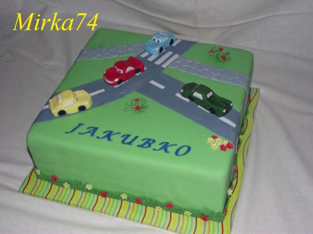 autíčka, torta, Torty autíčka, vláčiky autíčka, torta, Torty autíčka, vláčiky, Mirka74, 1