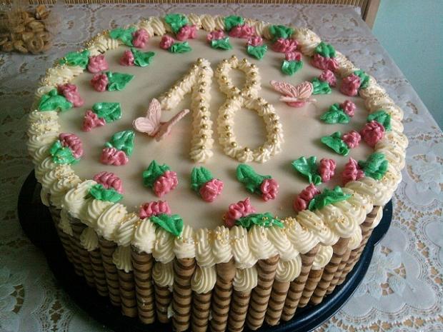 K 18-ke, torta, Narodeninové torty, MiriF, 1