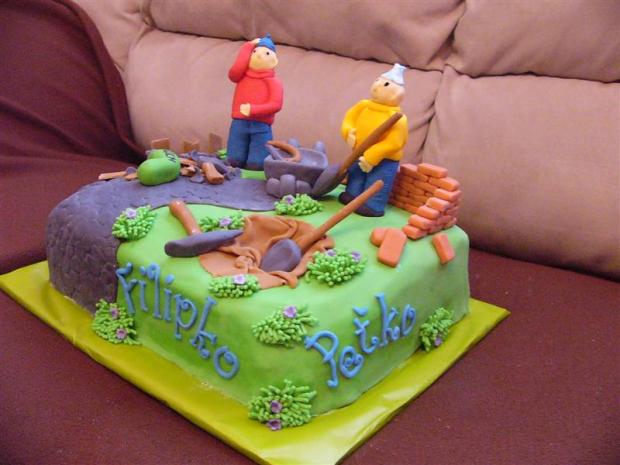 pat a mat zase, torta, Rozprávkové torty pat a mat zase, torta, Rozprávkové torty, stanik, 1