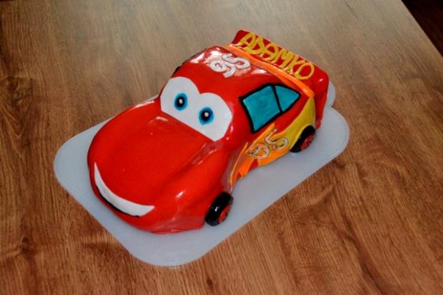 Mc Queen, torta, Torty autíčka, vláčiky, matabros, 1