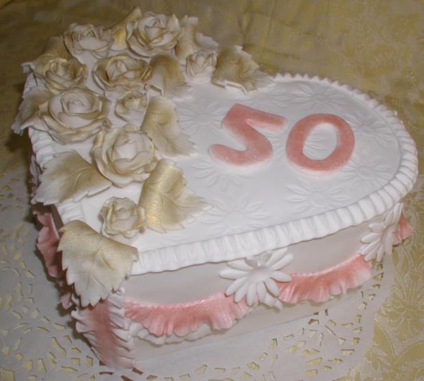 Zlaté srdce, torta, Narodeninové torty Zlaté srdce, torta, Narodeninové torty, Roman1, 1