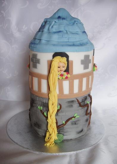 Veža s Rapunzel, torta, Rozprávkové torty Veža s Rapunzel, torta, Rozprávkové torty, zabinka, 1