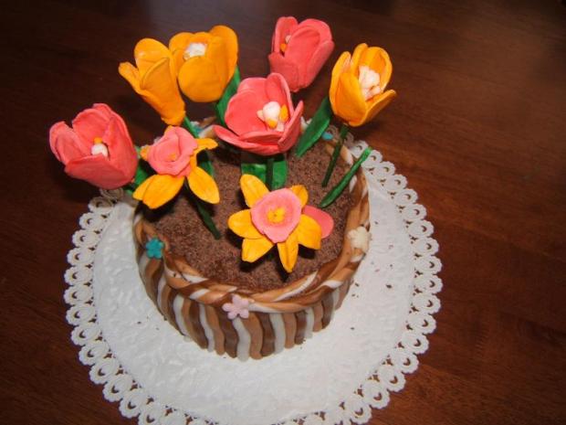 Tulipánz, torta, Narodeninové torty, jjanska, 1