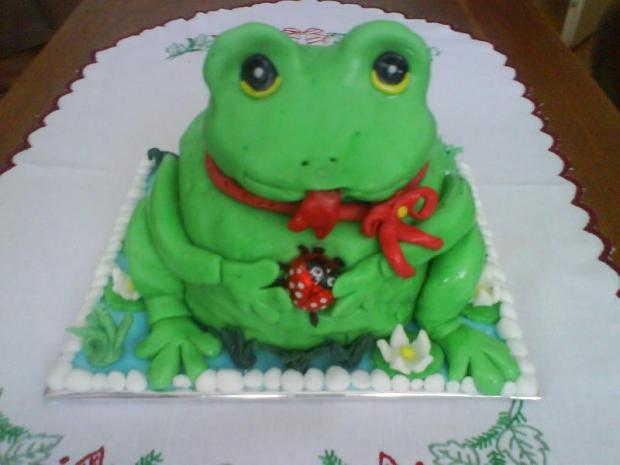 žabiak, torta, Torty so zvieratkami žabiak, torta, Torty so zvieratkami, mazda, 1
