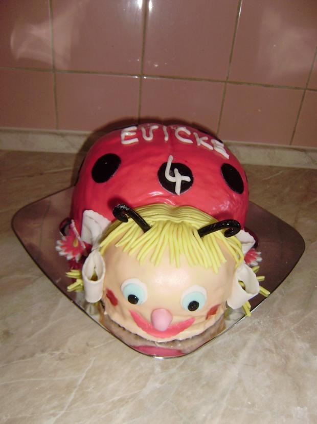 lienka, torta, Torty so zvieratkami, evicka.h, 1