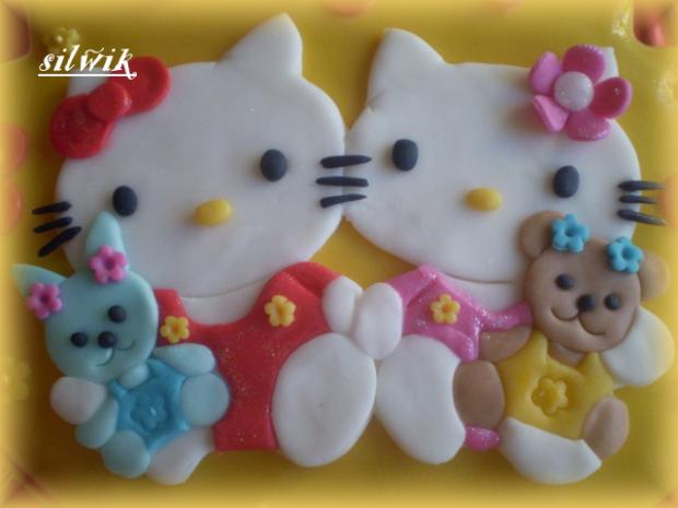 Kitty - detail, torta, Ozdoby na torty Kitty - detail, torta, Ozdoby na torty, silwik, 1
