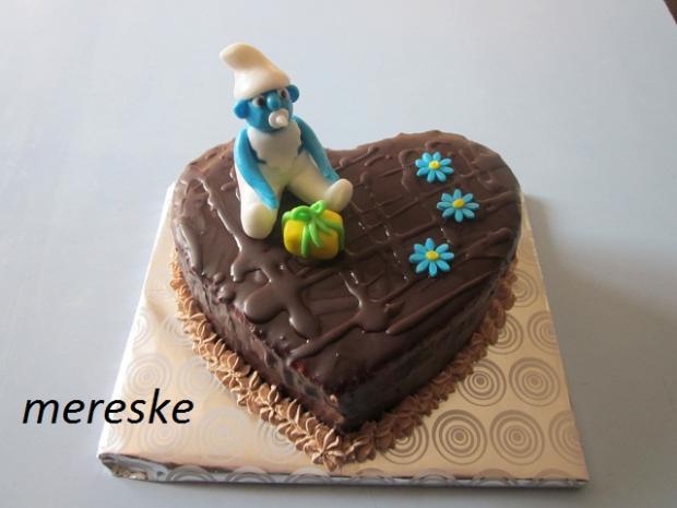 maly Smolko, torta, Rozprávkové torty maly Smolko, torta, Rozprávkové torty, Mereske, 1