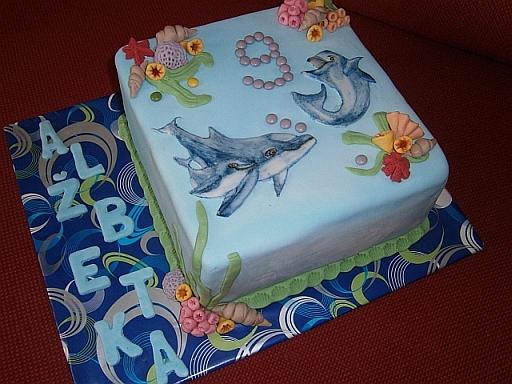 Vodný svet, torta, Ostané torty pre deti Vodný svet, torta, Ostané torty pre deti, AmikaH, 1