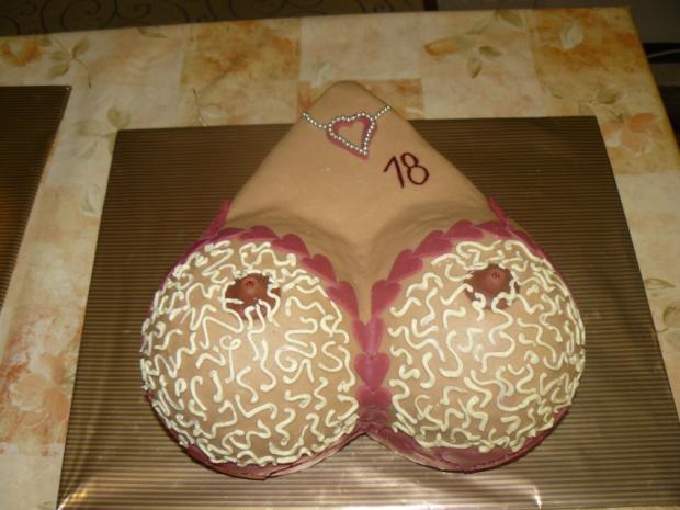 prsia, torta, Narodeninové torty prsia, torta, Narodeninové torty, MarikaFa, 1