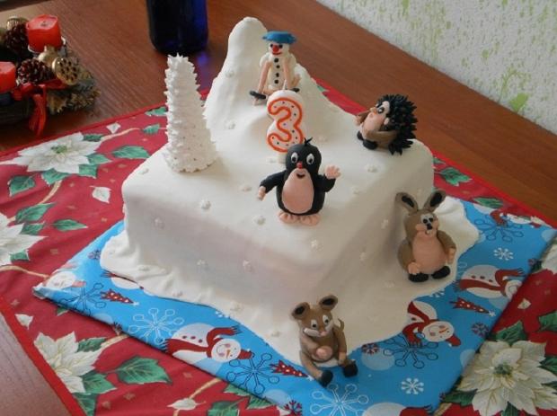 Krtko a jeho kamaráti, torta, Rozprávkové torty Krtko a jeho kamaráti, torta, Rozprávkové torty, sylvia75, 1