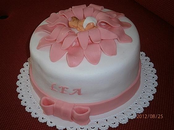 Bábätko v kvete na krst, torta, Torty na krstiny Bábätko v kvete na krst, torta, Torty na krstiny, AmikaH, 1