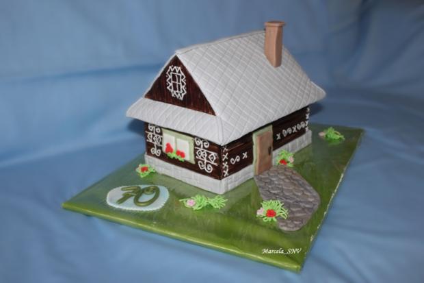 Chalupa Čičmany, torta, Netradičné torty Chalupa Čičmany, torta, Netradičné torty, Marcela_SNV, 1