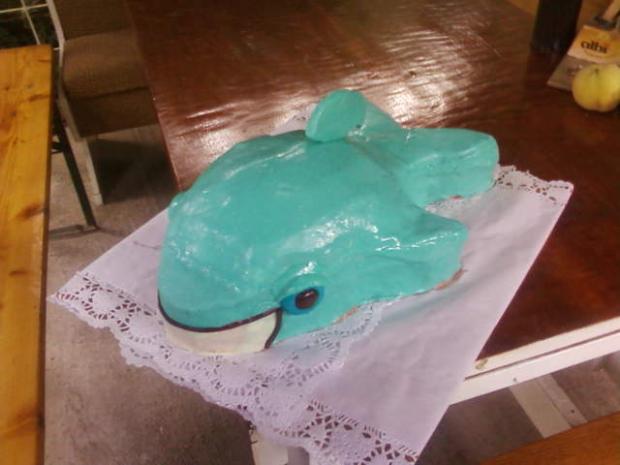 Rybka pre dcérku, torta, Torty so zvieratkami Rybka pre dcérku, torta, Torty so zvieratkami, lubkapav, 1