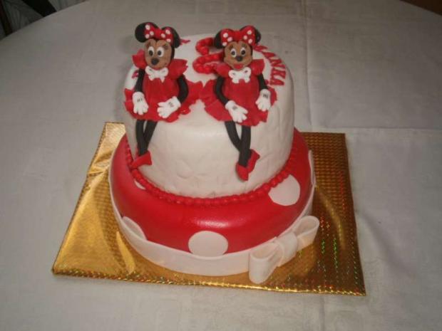 Minnie mouse pre dvojíčky, torta, Rozprávkové torty Minnie mouse pre dvojíčky, torta, Rozprávkové torty, Zdenci, 1
