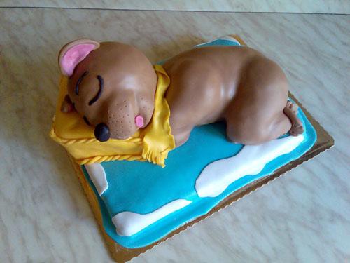Spiaci macko, torta, Torty so zvieratkami Spiaci macko, torta, Torty so zvieratkami, alioska, 1