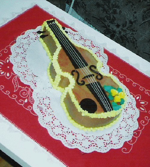 husličky, torta, Netradičné torty husličky, torta, Netradičné torty, MartaM, 1