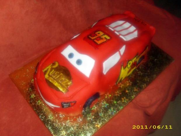 McQueen, torta, Torty autíčka, vláčiky, severinka, 1