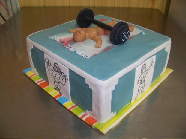 Bodybuilder, torta, Narodeninové torty Bodybuilder, torta, Narodeninové torty, Kisko, 1