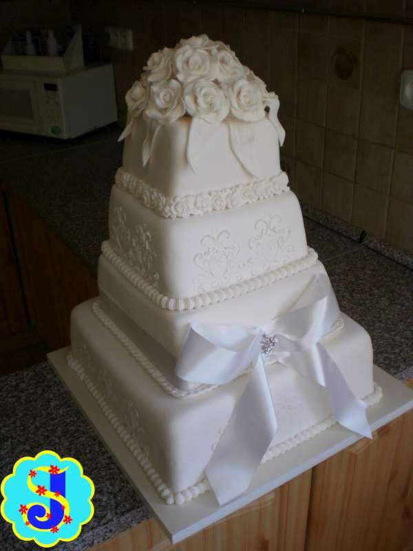 Svadobná, torta, Svadobné torty Svadobná, torta, Svadobné torty, Janka.S, 1
