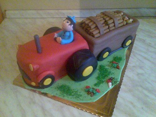 Traktor, torta, Torty autíčka, vláčiky Traktor, torta, Torty autíčka, vláčiky, alioska, 1
