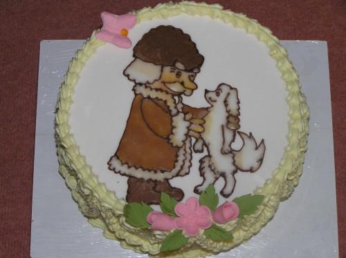 Dedko Večerníček, torta, Ostané torty pre deti Dedko Večerníček, torta, Ostané torty pre deti, Jaroslava B., 1