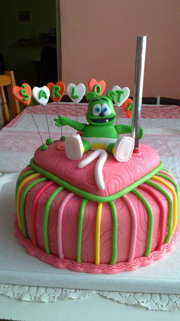 gummy macko..., torta, Rozprávkové torty, pexeso, 1