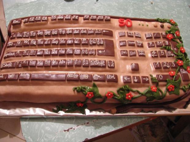 klávesnica, torta, Narodeninové torty klávesnica, torta, Narodeninové torty, anjelik6, 1